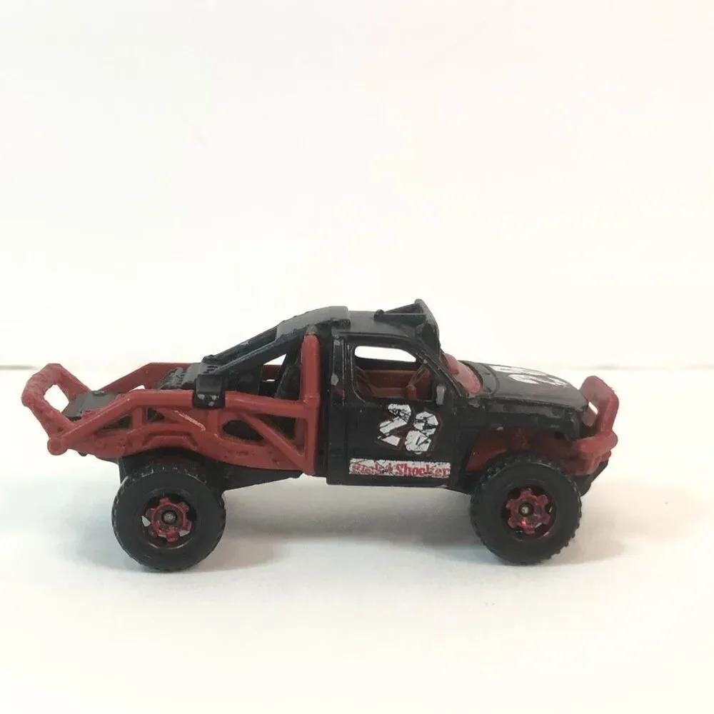 vintage‎ matchbox rock shocker 28 blue red off road vehicle